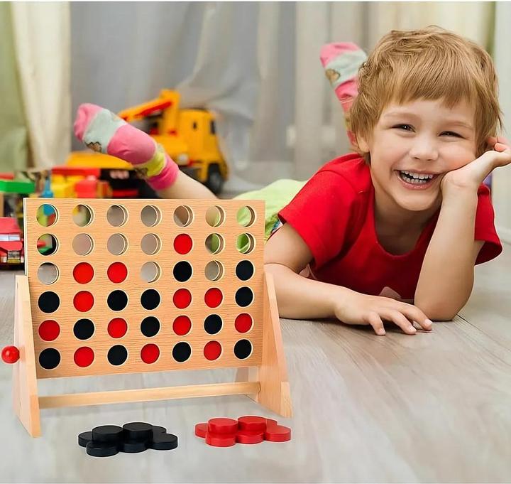 Actual product image small foot Four in a row (German, 2 Players)