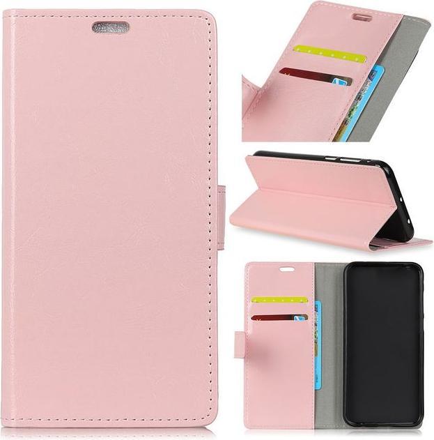 Actual product image MU Classic Crazy Horse Leather Bookcover Series (Motorola Moto G7 Play)