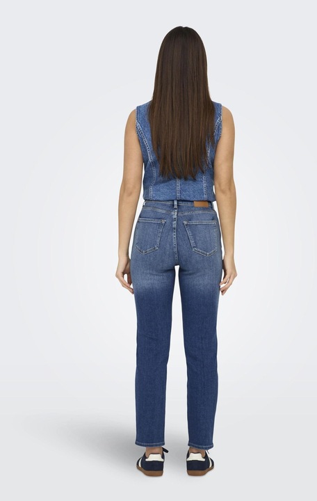 Immagine prodotto Only ONLEMILY Jeans a vita alta e taglio dritto Jeans dalla vestibilità dritta (W29/L34)