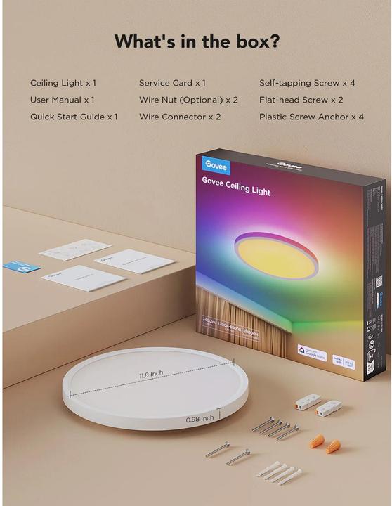 Image du produit Govee Plafonnier (2400 lm)