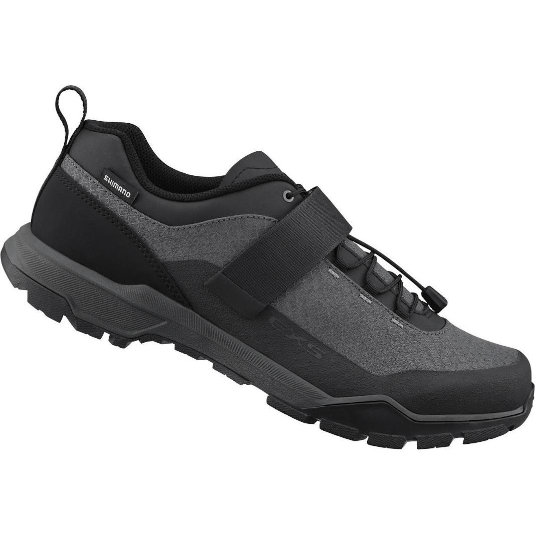 Shimano, Herren, Veloschuhe, EX500, SCHUH, BLACK, STANDARD,SPD, UNISEX, GR.47 (47), Schwarz