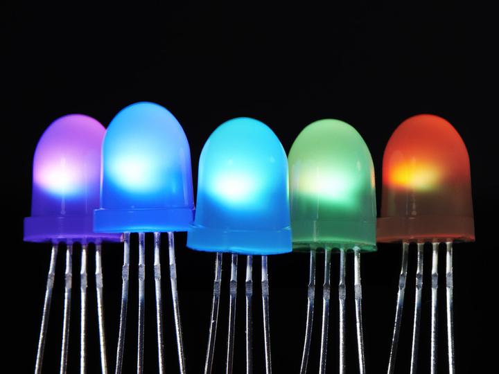 Adafruit NeoPixel Diffused 8mm Through-Hole LED 5 Pack