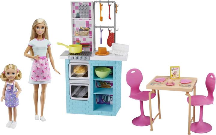 Produktbild Mattel Doll & Chelsea - Baking Playset and Accessories (HBX03)