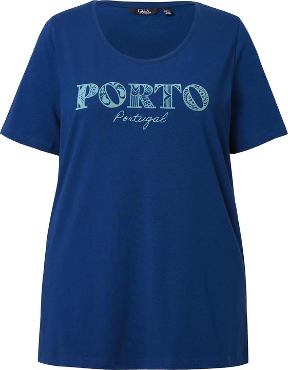 Produktbild Ulla Popken T-Shirt, A-Linie, V-Ausschnitt, Glocken-Halbarm (58)