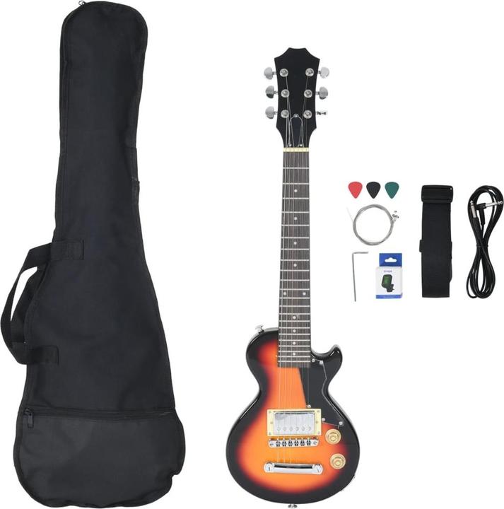 vidaXL Lyov (Guitare électrique, Matériau à base de bois, Bouleau massif, Panneau composite)