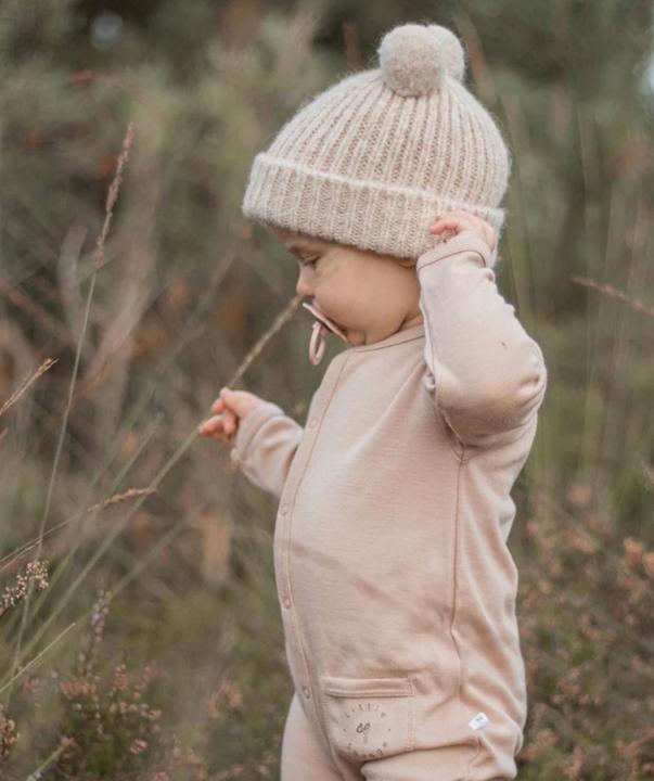 Produktbild Little Savage Strampler Merinowolle (80)