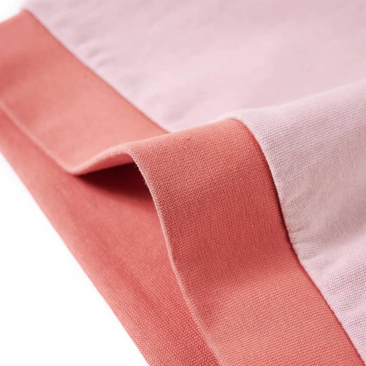 Immagine prodotto VidaXL Felpa da bambino con blocchi di colore Rosa 128,Materiale: 80 (128)