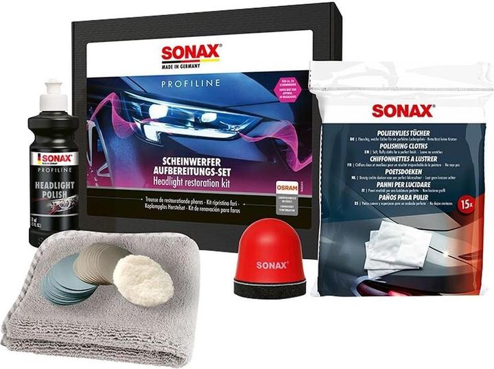Sonax Scheinwerfer Aufbereitung-Set (300 ml)