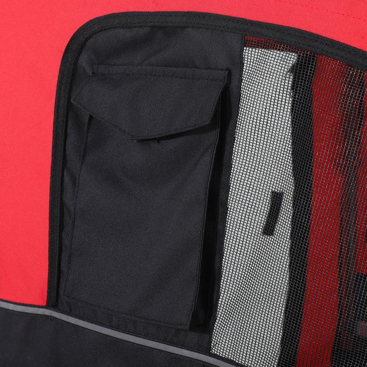 Image du produit PawHut Remorque pour chien avec frein de stationnement bilatéral