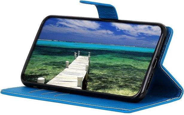 Produktbild MU Classic Litchi Leder Bookcover Series (Realme C25Y, Realme C21Y)