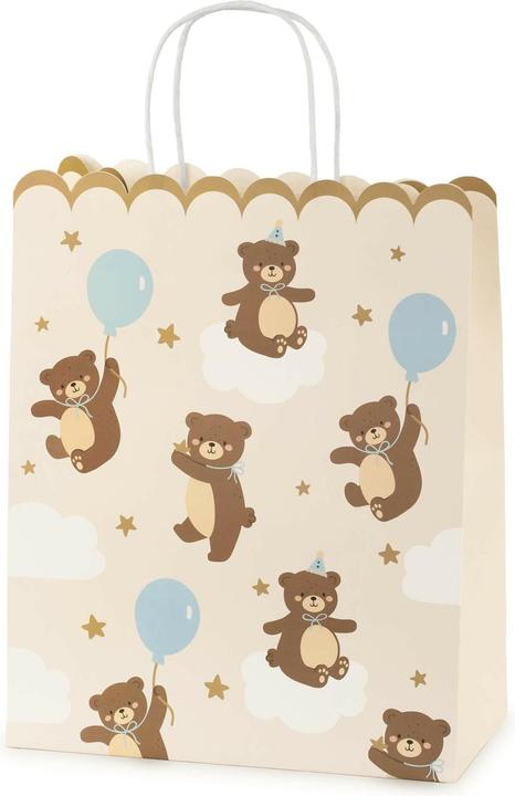 Actual product image Partydeco Gift bag teddy bears 26 x 32.5 x 13 cm, 1 piece (1x)