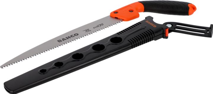 Actual product image Bahco Branch saw with 2-component handle and holster for cutting fresh wood, 5 tpi, 9 1/2"