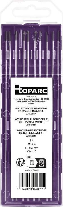 Productafbeelding GYS 5193046771 E3 Wolfraamelektroden Ø2,4 mm (10 stuks)