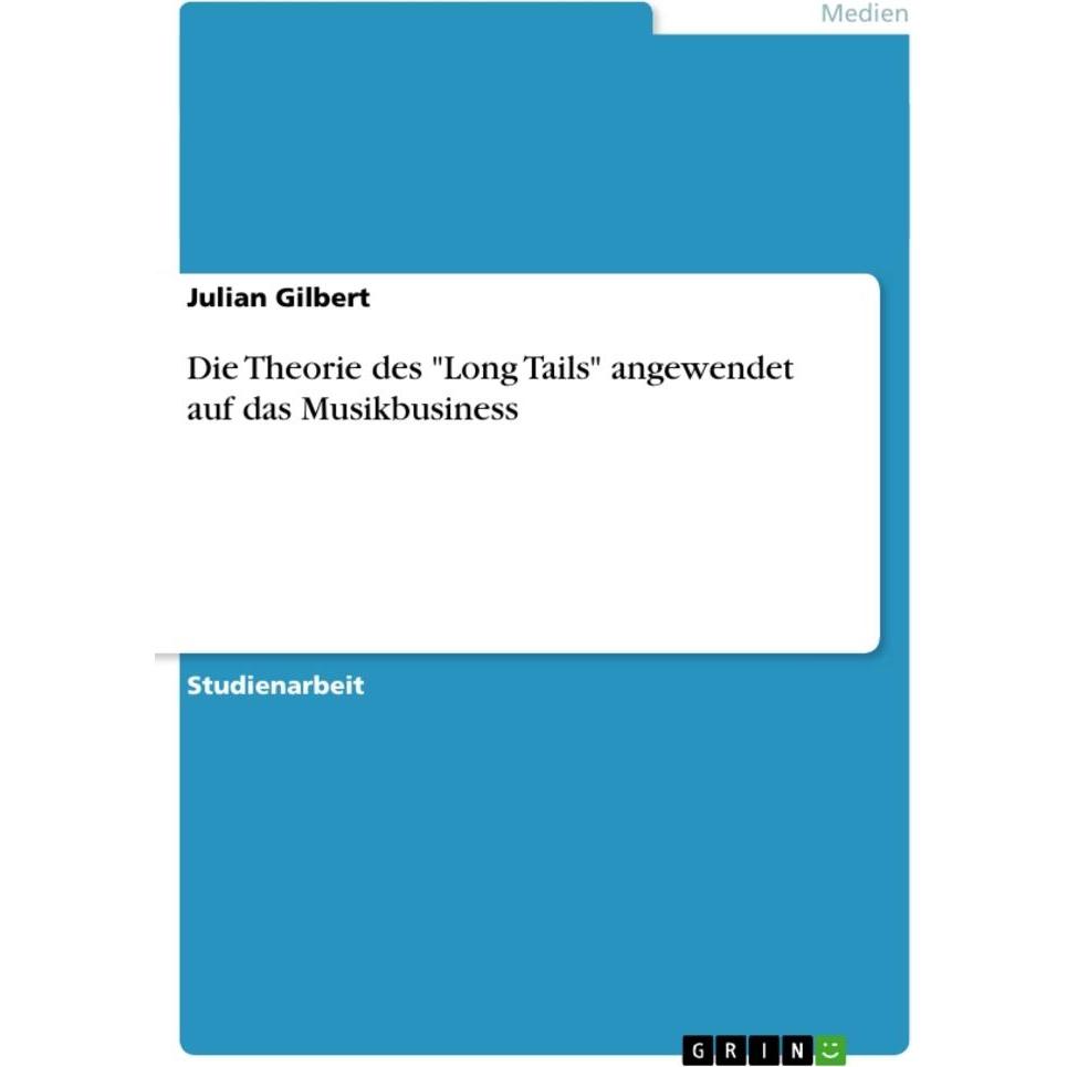 Thumbnail - Die Theorie des "Long Tails" angewendet auf das Musikbusiness, Fachbücher
