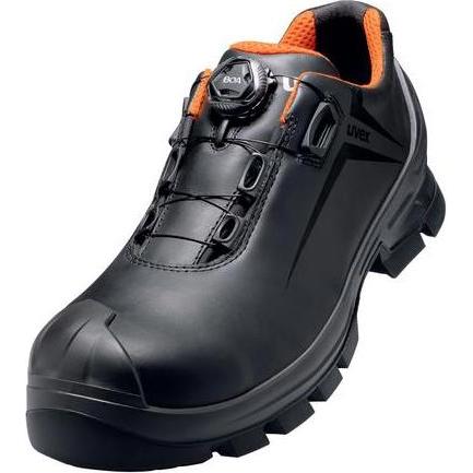 Uvex Safety, Sicherheitsschuhe, 2 MACSOLEÂ Halbschuhe S3 65311 schwarz, orange Weite 10 GrÃ¶ÃŸe 50 (S3, 50)
