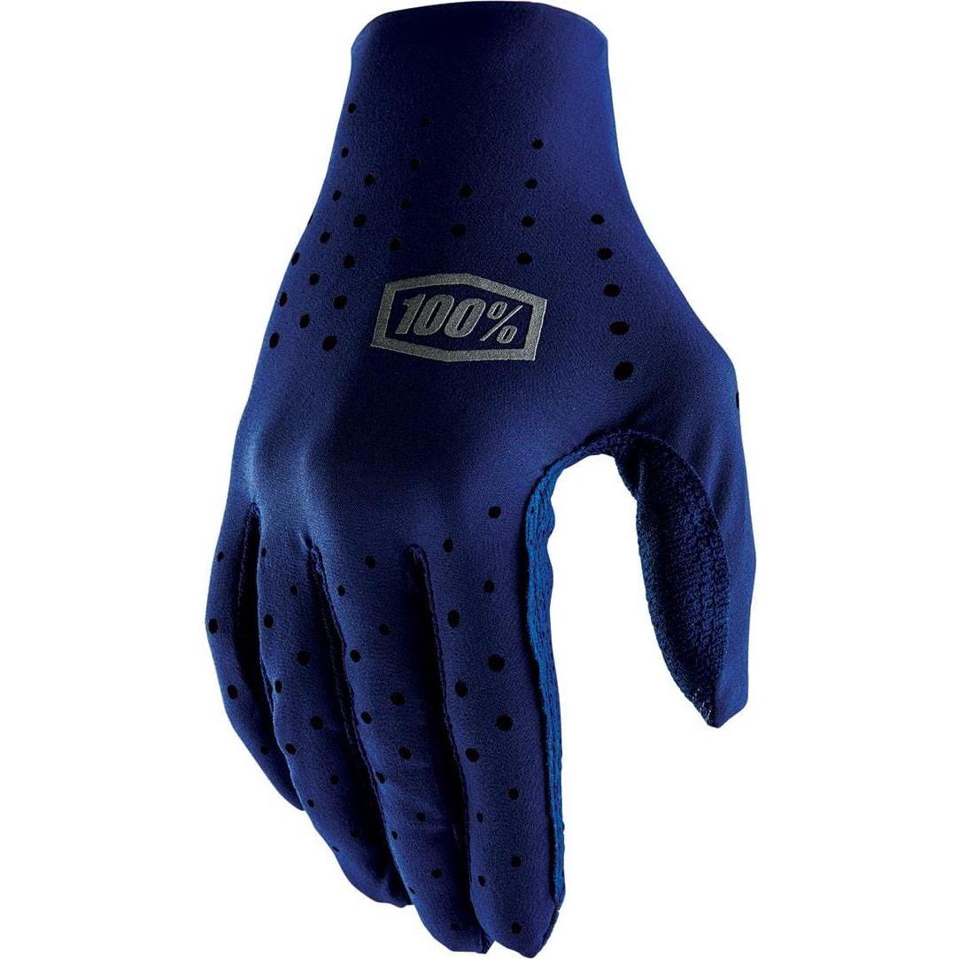 100%, Damen, Handschuhe, Gloves Sling Damen, Blau, (L)