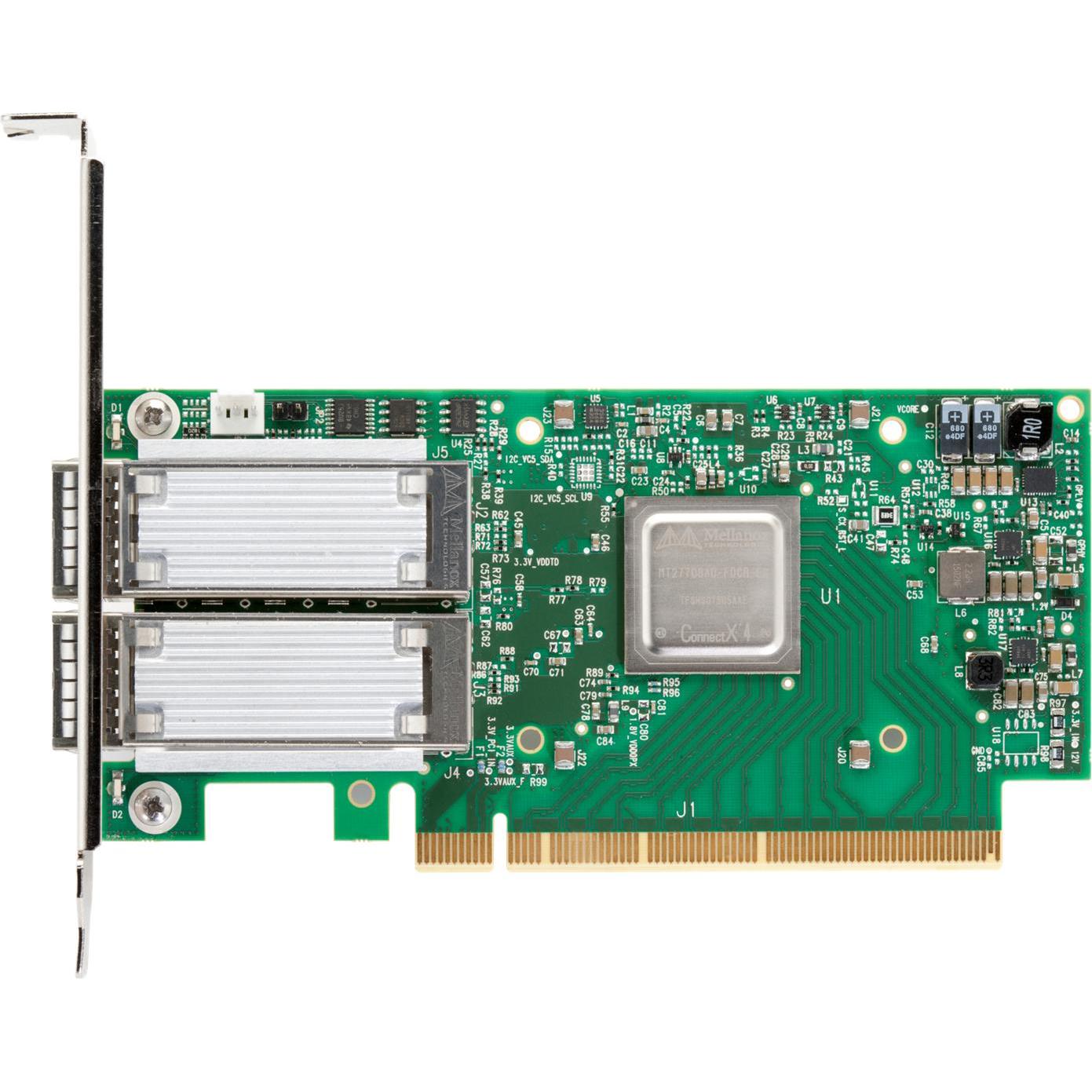HPE InfiniBand EDR/Ethernet 100Gb 2-port 840QSFP28, Interno, Cablato, PCI Exp (Mini PCI Express), Scheda di rete