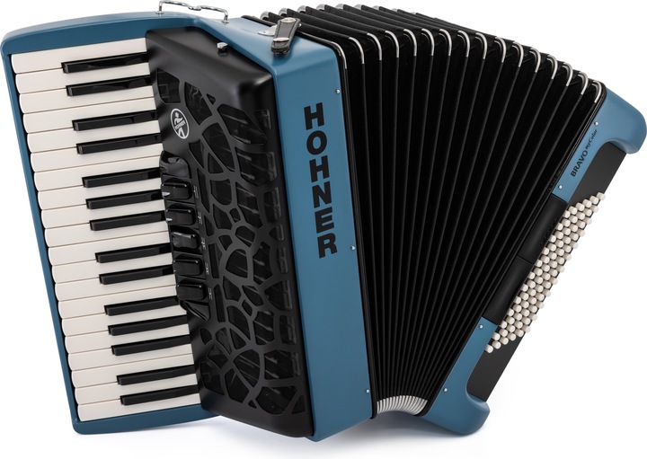 Hohner Akkordeon BRAVO MyColor III 72 Water (Akkordeon)