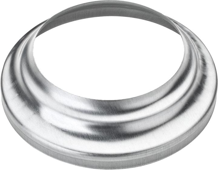 Grömo Tappo per tubo di livello in zinco 76/116 mm, piatto