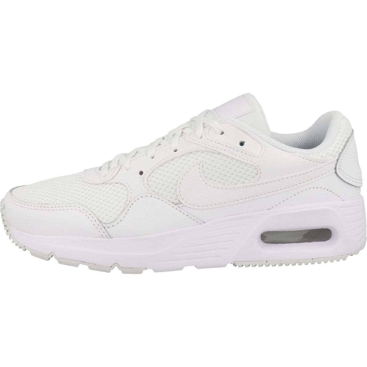 Nike, Damen, Sneaker, Air Max SC Women"s Shoes, WHITE/WHITE-WHITE-PHOTON DUST 9.5, Weiss, (41)