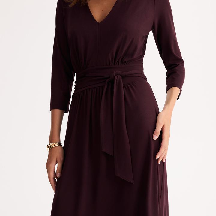 Actual product image Anne Weyburn Ausgestelltes Midi-Kleid (40)