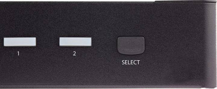 Produktbild StarTech com KVM Switch HDMI a 2 porte - Monitor singolo 4K 60Hz Ultra HD HDR - Switch KVM HDMI 2.0