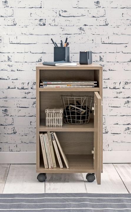 Image du produit Wohnling Conteneur roulant (33 x 38 x 60 cm)