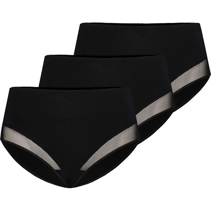 Teyli, Damen, Unterhosen, Set, Schwarz, (XS, 3er Pack)