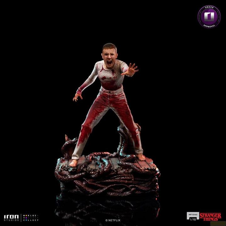 Produktbild Iron Studios Stranger Things statuette 1/10 Art Scale Eleven 18 cm