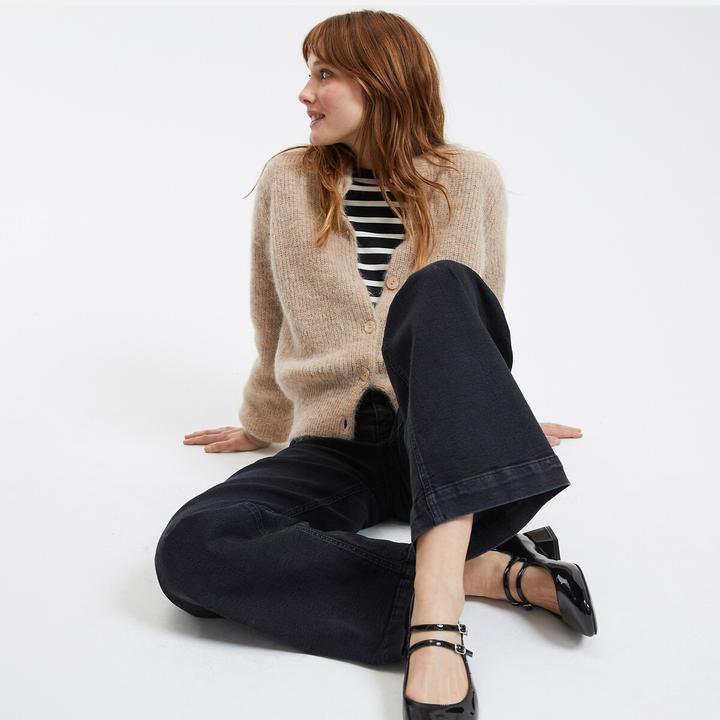 Produktbild La Redoute Collections Riemchen-Ballerinas mit kleinem Absatz (39)