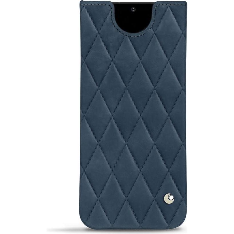 Noreve Lederschutzhülle (Samsung Galaxy S20), Smartphone Hülle, Blau