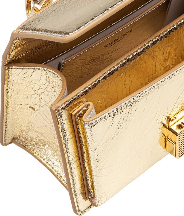 Image du produit Golden Goose venezia small handbag in gold color leather