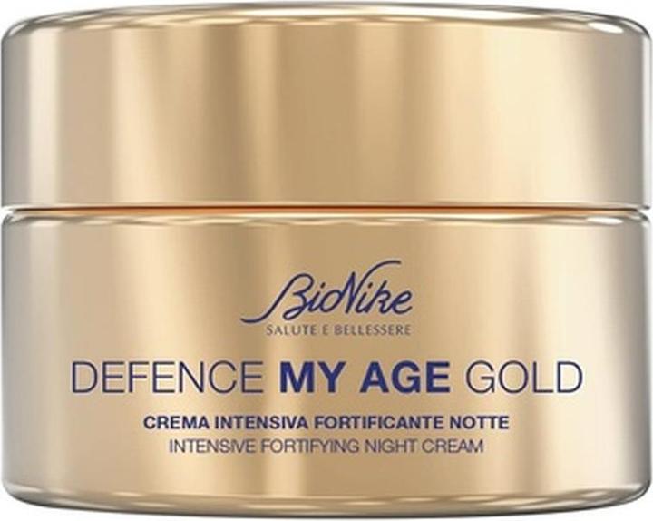 BioNike DEFENCE MY AGE GOLD Crema intensiva fortificante notte (Nachtcreme)