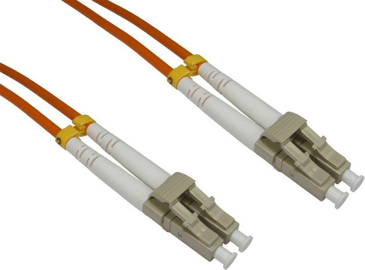 Actual product image Cables Direct CDL 1m OM2 Optic Cable LC - LC