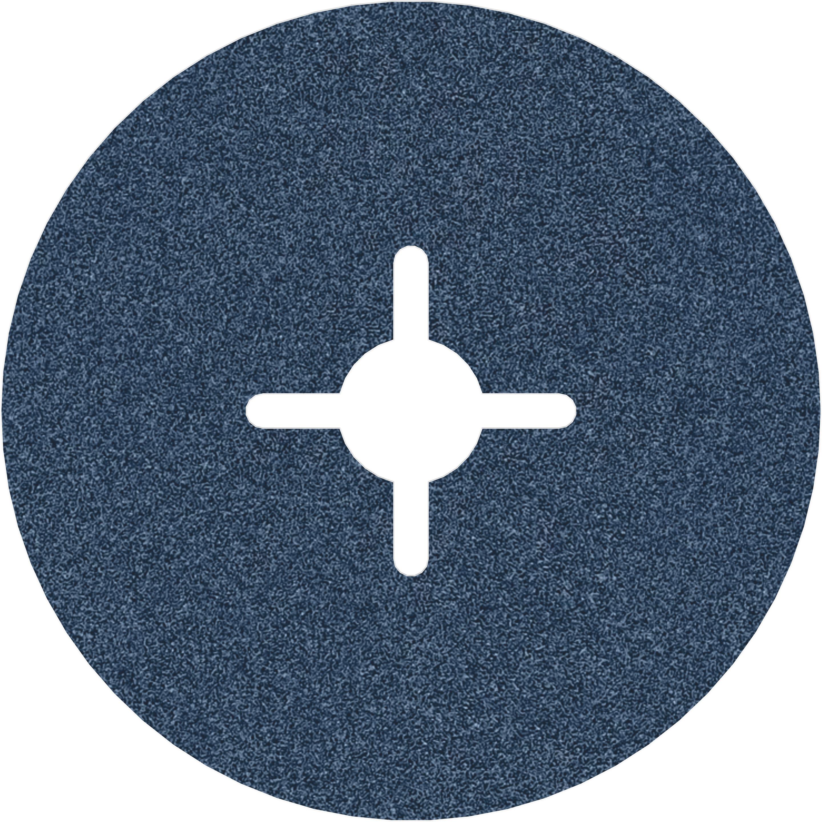 Bosch Professional Zubehör, Schleifmittel, PRO R574 Fiberscheibe, 125 mm, G120 (120)