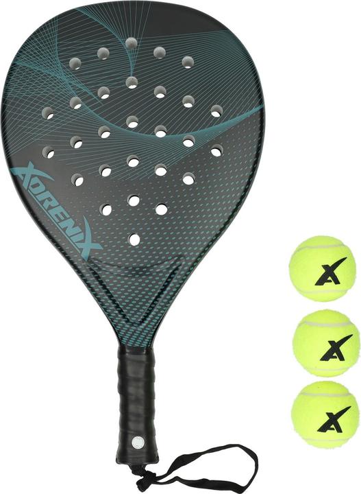 Image du produit Adrenix Padel Set Schläger mit 3 Bällen - Grün