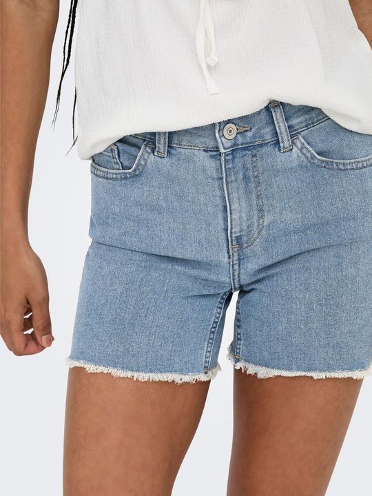 Image du produit Only ONLJOSIE Mittlere Taille Skinny Fit Jeans-Shorts Jeans-Shorts (M)