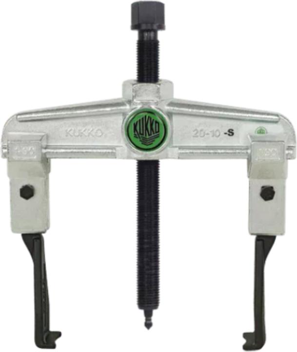 Actual product image Kukko Puller series 20-S 2-arm external clamping w.90mm clamping d.100mm mechanical spindle narrow hooks