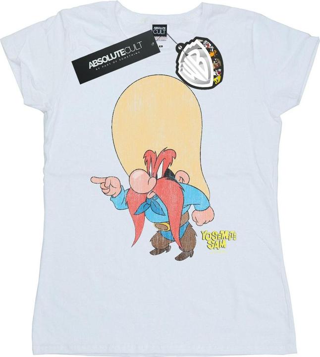 Immagine prodotto Looney Tunes Yosemite Sam Distressed Maglietta Donna (XXL)