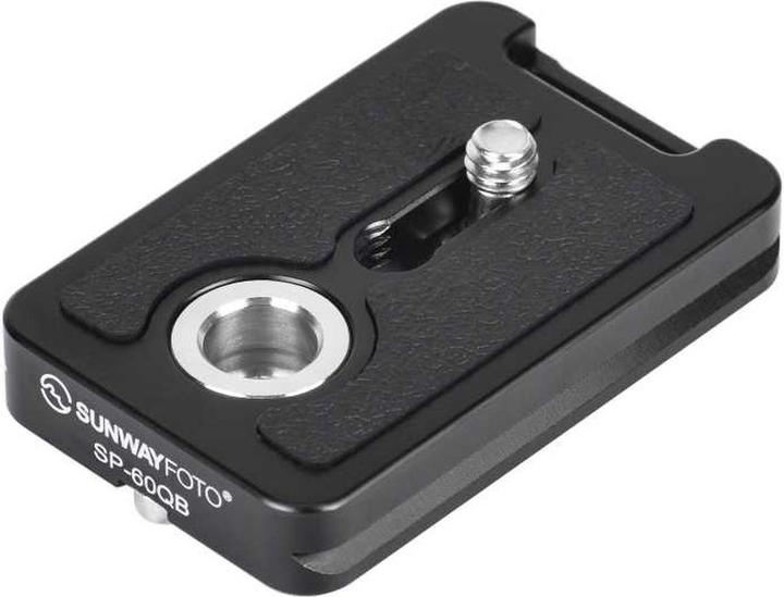 Actual product image Sunwayfoto Quick Release Plate SP-60QB (Tripod quick-release plate)