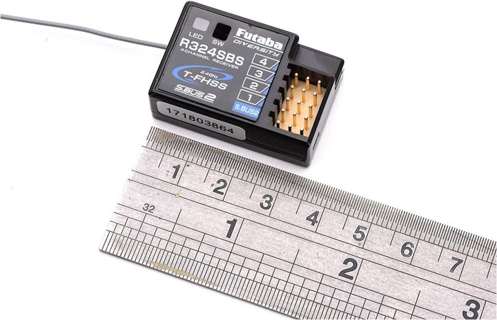 Actual product image Futaba R324SBS T-FHSS Car-T- Receiver