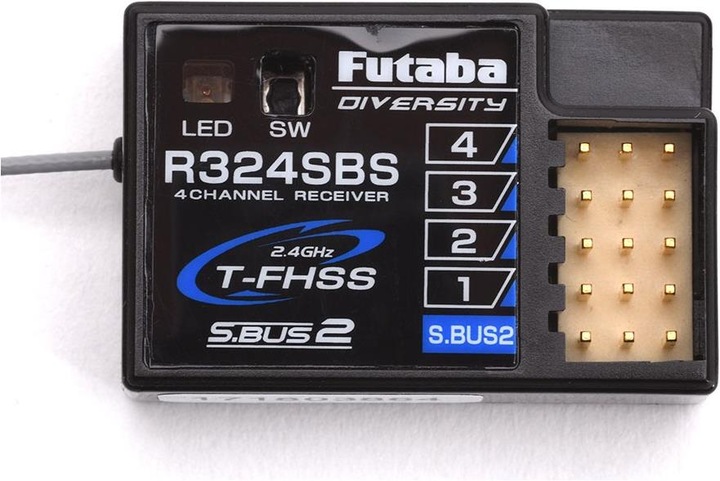 Actual product image Futaba R324SBS T-FHSS Car-T- Receiver