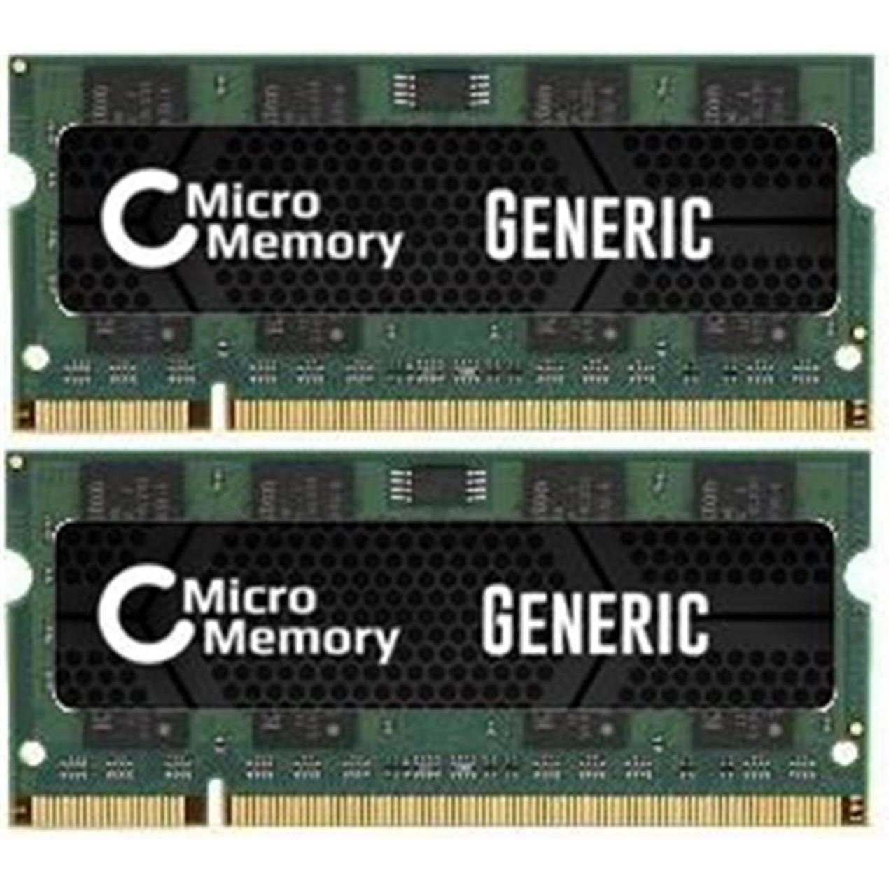 CoreParts MicroMemory (2 x 2GB), RAM Modellspezifisch, Grün