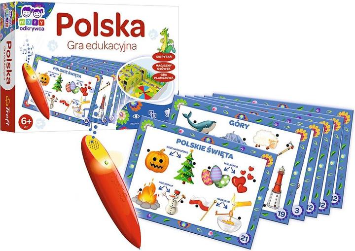 Actual product image Trefl Game Poland Magic pencil (6 years)