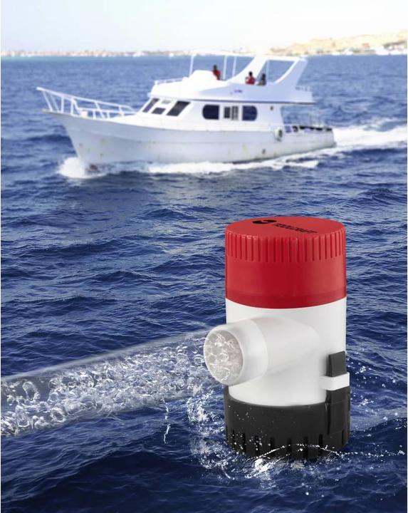 Actual product image Toolcraft Bilge pump 12 V, 3 A, 4164 l/h (Drill pump)