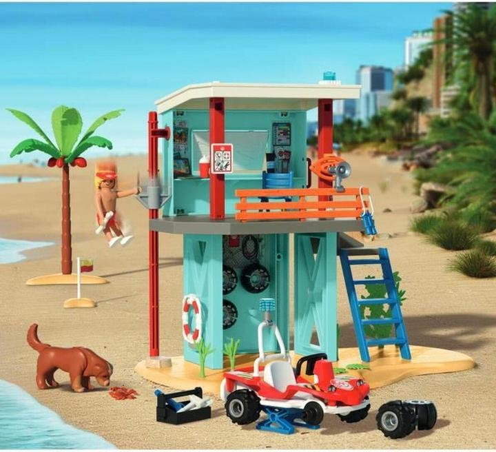 Produktbild Playmobil Rettungsturm mit Beach buggy (71903, Playmobil My Life)