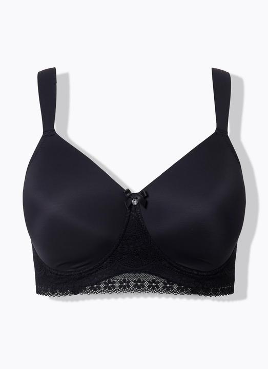 Produktbild Ulla Popken Bralette, Spitze, Softschalen, bügellos, Cup C - E (85 E)