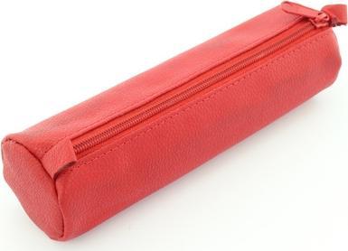 Immagine prodotto Alassio ® Rotolo di matite 6x21 cm (ØxL) con cerniera in pelle rosso