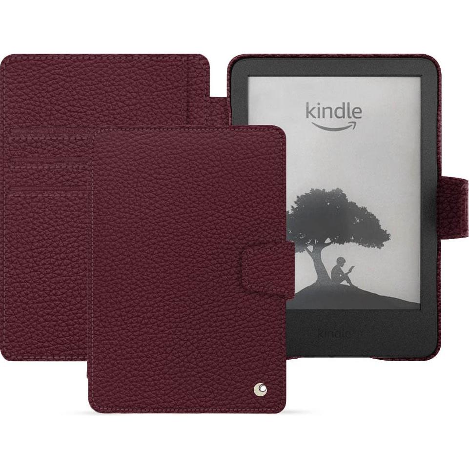Noreve Lederschutzhülle Amazon Kindle (2022), eReader Zubehör, Violett