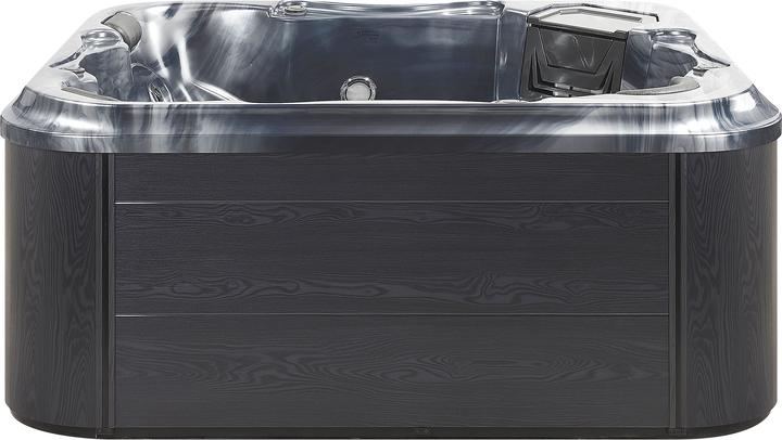 Produktbild Beliani Whirlpool Outdoor grau mit LED quadratisch 210 x 210 cm TULAROSA